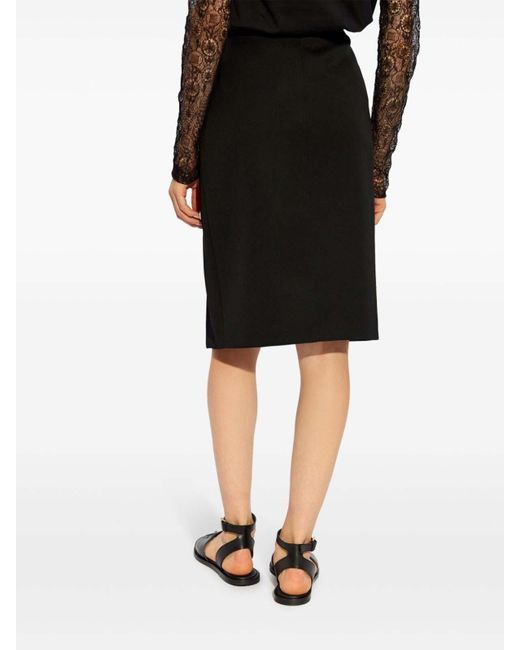 Givenchy Black Skirt With Open Side
