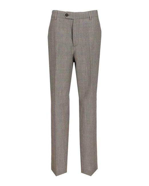 Golden Goose Deluxe Brand Gray Slim Fit Trousers for men