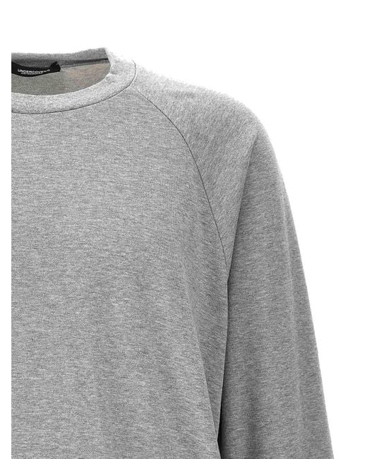 Undercover Gray Chaos And Balance Sweatshirt for men