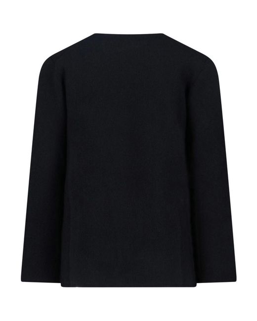 Comme Des Garcons Hommes Plus Black Wool Blend Sweater for men