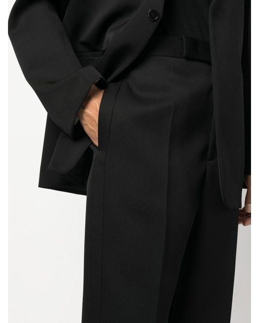 Jil Sander Black Tailored Wool-Blend Suit Set for men