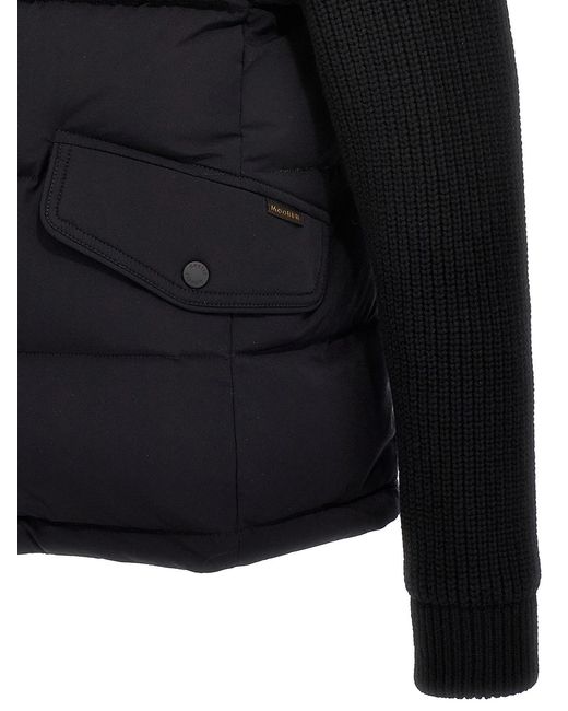 Moorer Black Foscolo Down Jacket for men