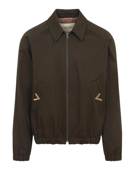 Valentino Green Jacket for men