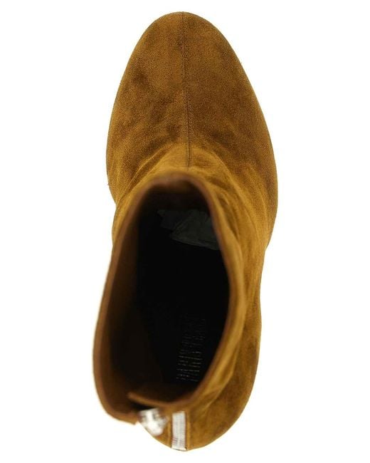 Paris Texas Brown Lidia' Ankle Boots