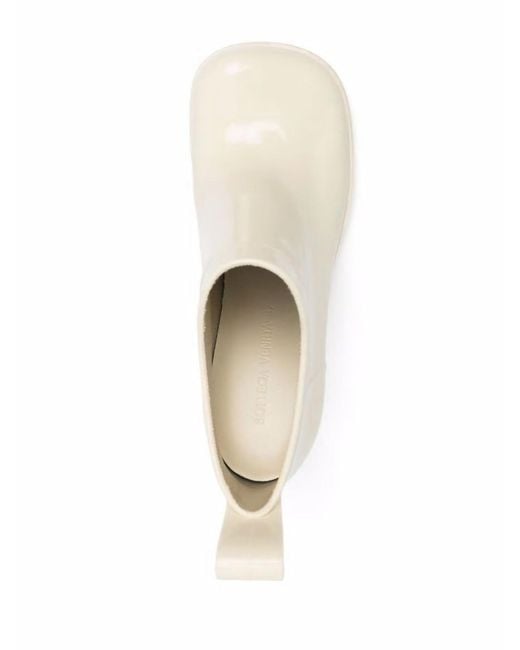 Bottega Veneta Natural Ankle Boots