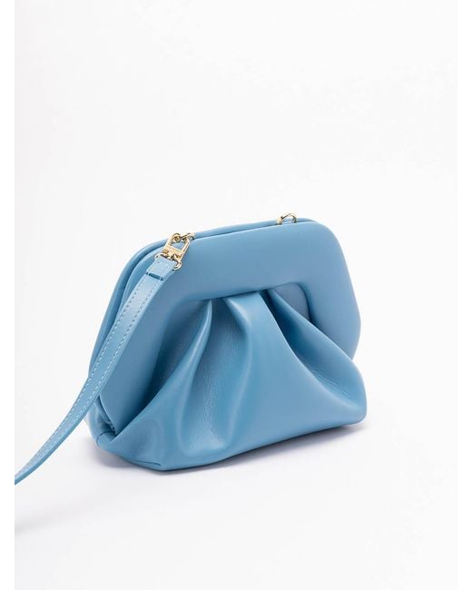 THEMOIRÈ Blue Bios Vegan Fabric Small Clutch Bag