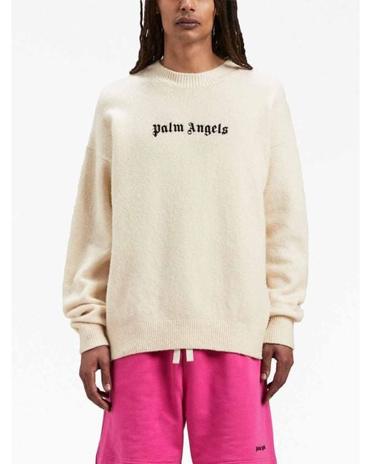 Palm Angels Natural Jumper for men
