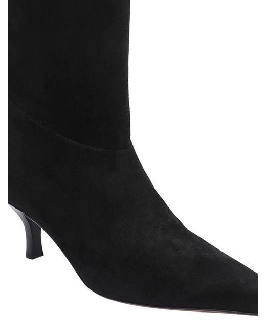 Paris Texas Black Rose Boots