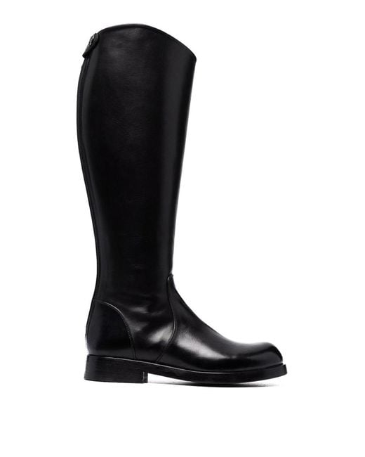 Alberto Fasciani Black Supernat Boots