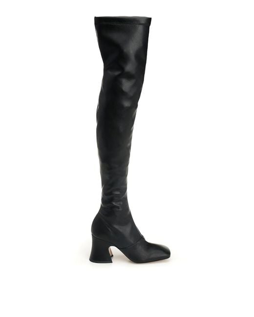 Chloé Black Janis Over-The-Knee Boots