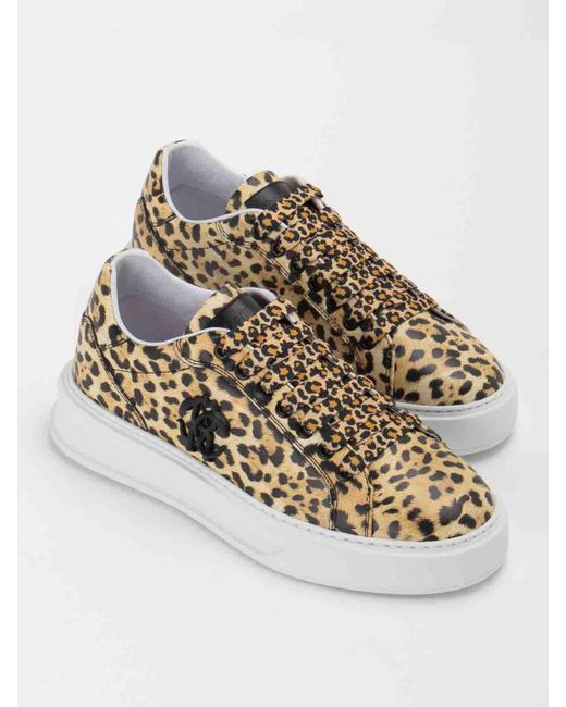 Roberto Cavalli Multicolor Trainers