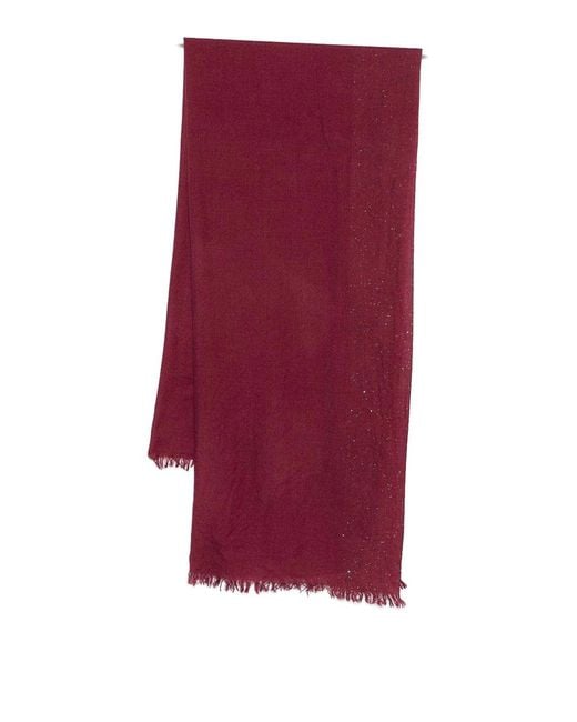 Faliero Sarti Red Scarf