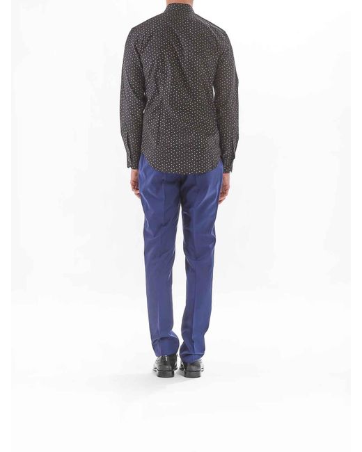 Paul Smith Gray Hearts Shirt for men