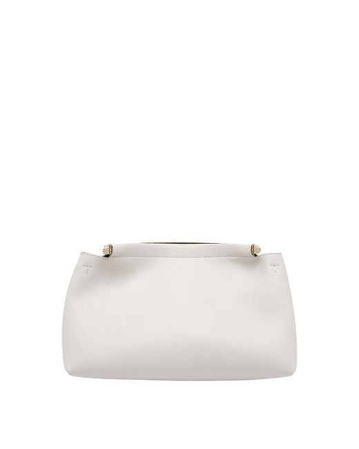 Tod's White Tods Clutch