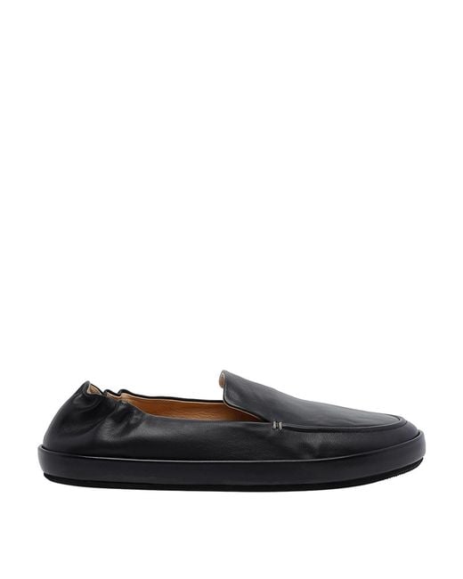 Marsèll Black Scatopelle Loafers for men