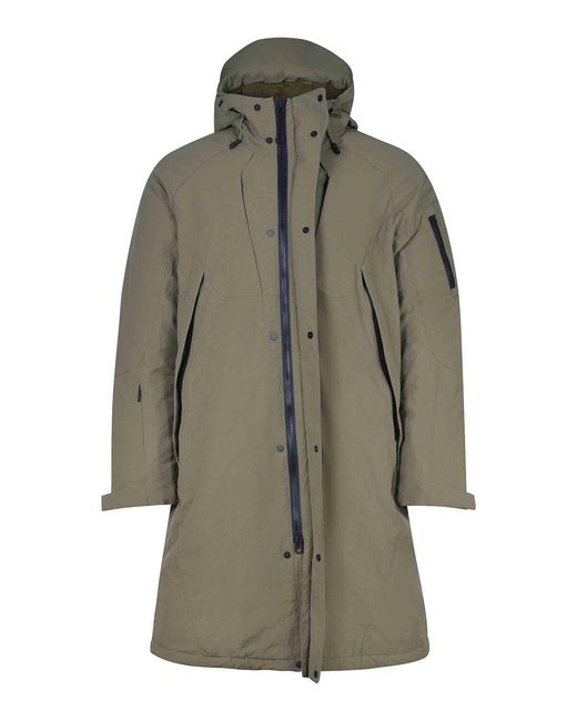 JG1 Gray Parka Made Of Nylon for men