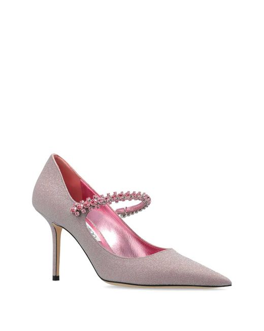 Jimmy Choo Pink Bing Pump 85
