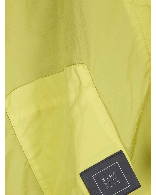 Kimonorain Yellow Casual Jacket