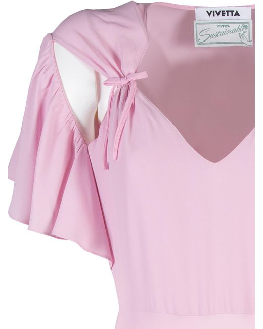 Vivetta Pink Long Dress