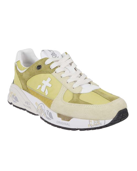 Premiata Metallic Sneakers