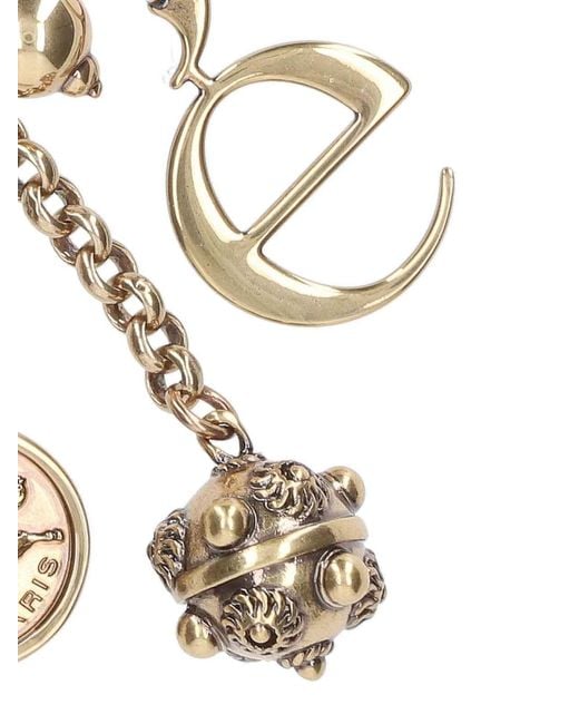 Chloé Metallic Charm Portachiavi