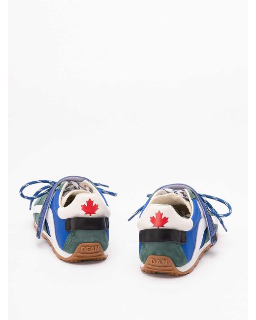 DSquared² Blue Sneakers for men