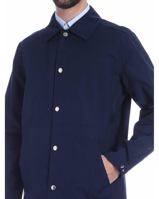 KENZO Blue Paris Jacket for men