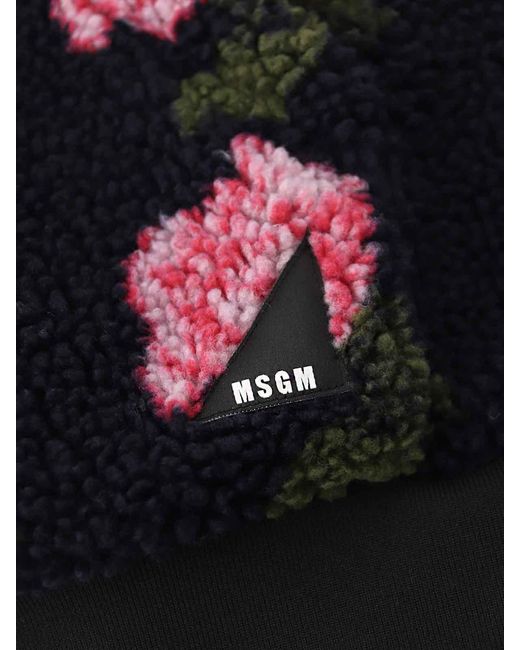 MSGM Blue Light Jackets for men
