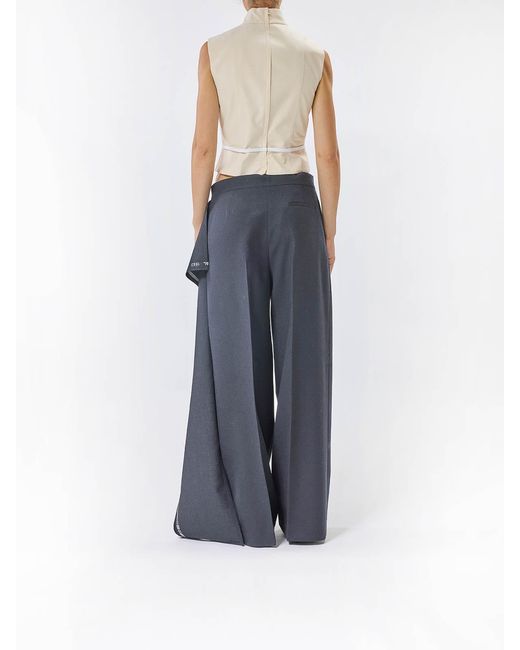 Moschino Blue Selvedge Trousers