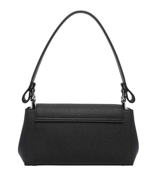 Vivienne Westwood Black Medium Hazel Shoudler Bag