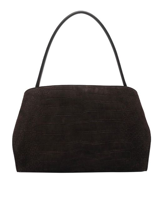 Ferragamo Black Small Hug Shoulder Bag