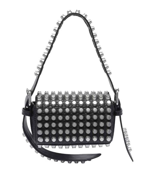 Alexander Wang Black Small Ricco Shoulder Bag