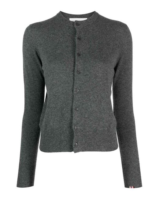 Extreme Cashmere Gray Cashmere Cardigan