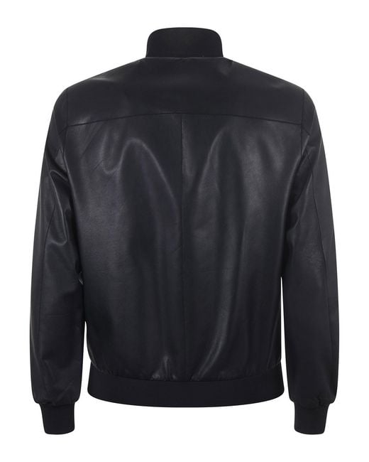 THE JACK AND JACKIE LEATHERS Black The Jack Leathers Jacket for men