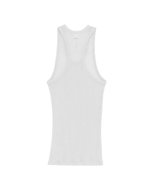 Acne White Tshirts