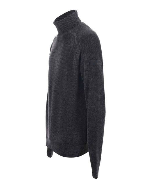 Rrd Gray Chenille Turtleneck for men