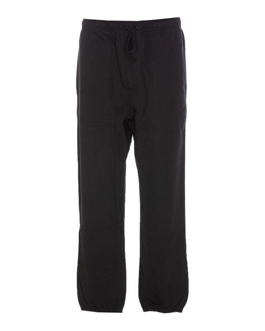 Y-3 Black Adidas Track Pants for men