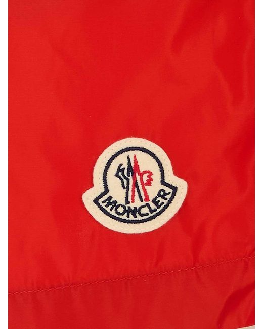 Moncler Red Boxer Mare for men