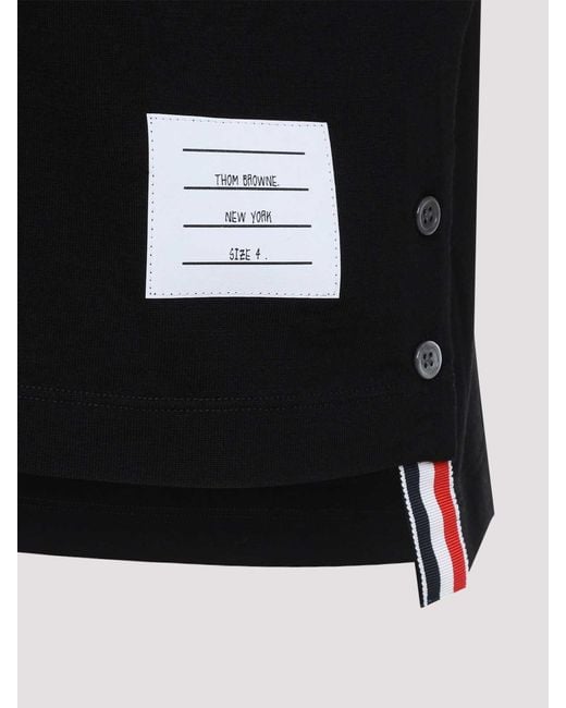 Thom Browne Black Polo for men