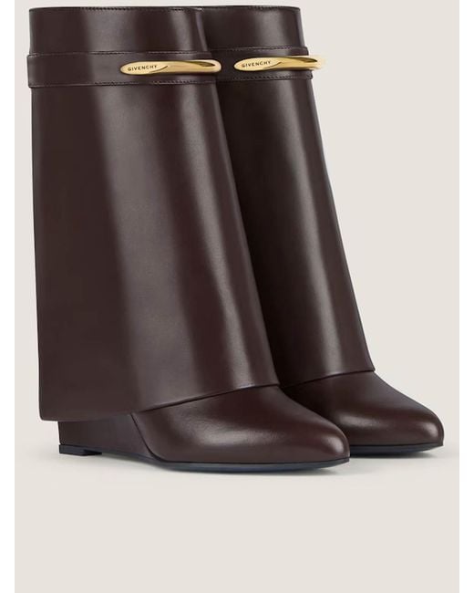 Givenchy Brown Heel Ankle Boot 95Mm