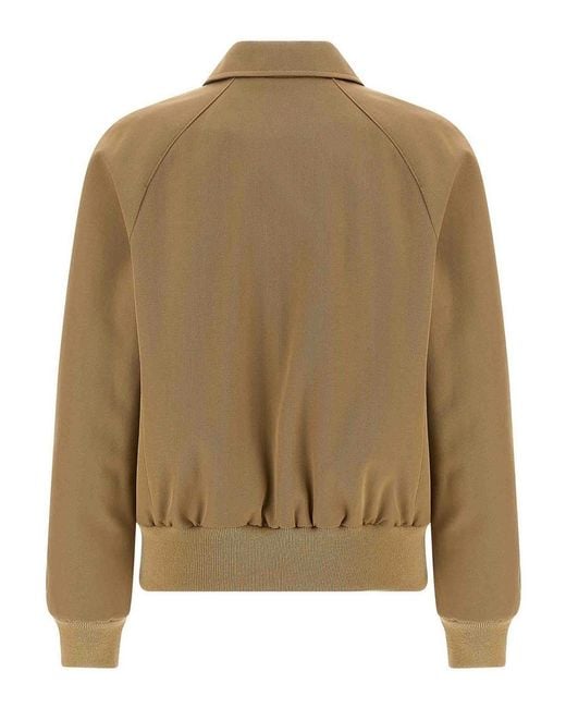 A.P.C. Brown Cotton And Wool Jacket