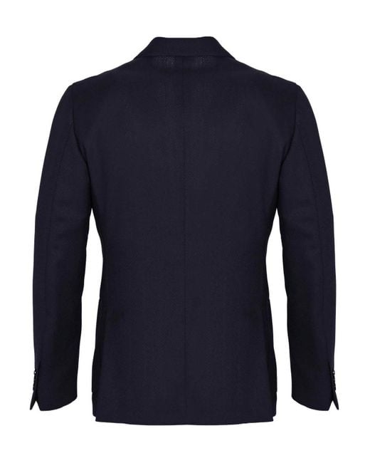 Lardini Blue Roma Jacket for men