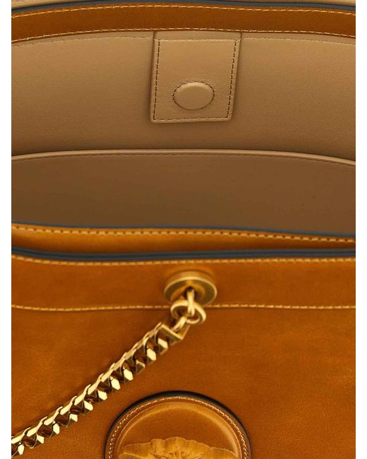 Borsa A Secchiello Piccola di Versace in White