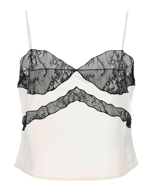ANDAMANE Gray Narcisa Top