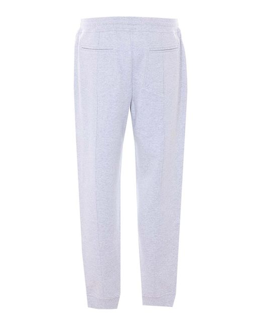 Brunello Cucinelli Blue Track Pants for men