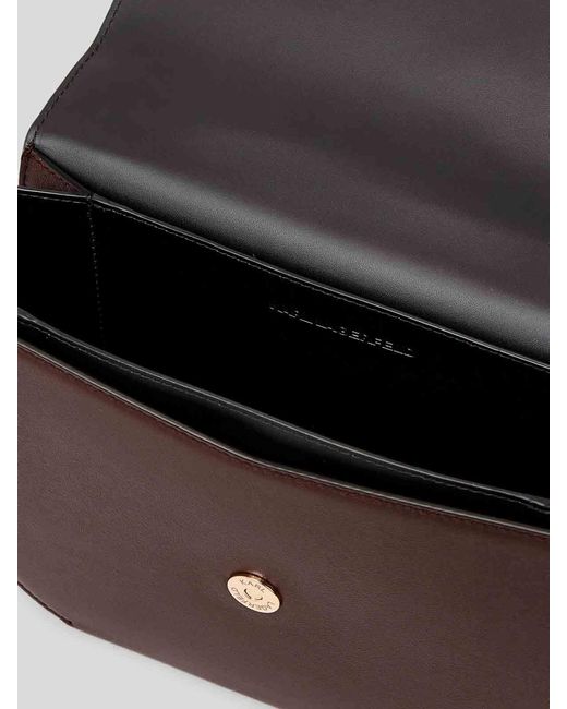 Karl Lagerfeld Brown K/Forever Md Crossbody
