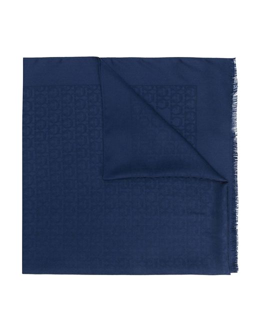 Ferragamo Scarfs Blue