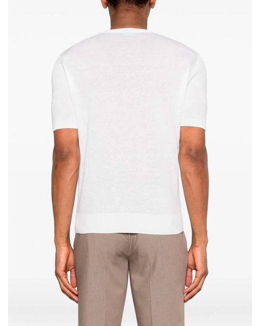 Drumohr White T-Shirt for men
