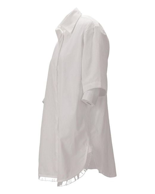 Niccolò Pasqualetti White Douglas Short-Sleeved Shirt