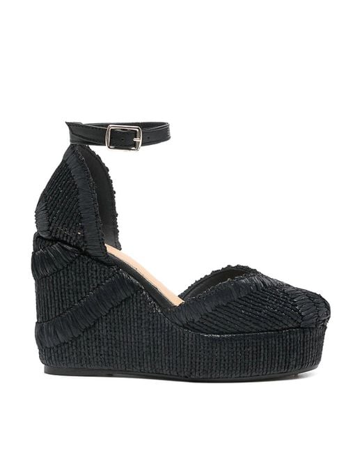 Castaner Black Espadrilles